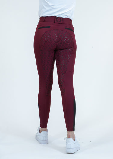 The Logan Breech Full Seat in Cranberry