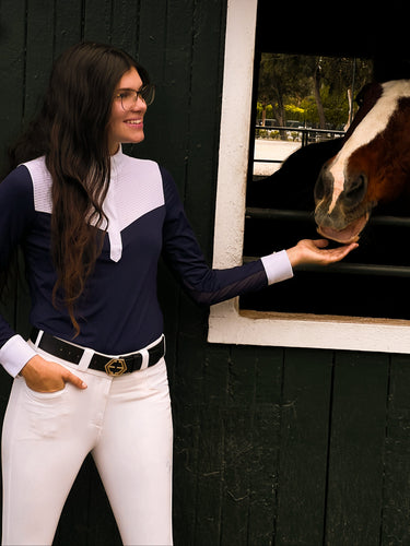 The Stella Technical Top in Navy